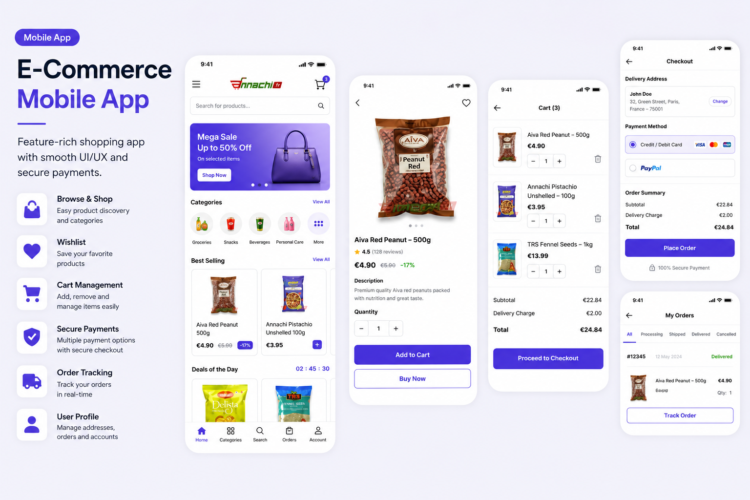 E-Commerce Mobile App